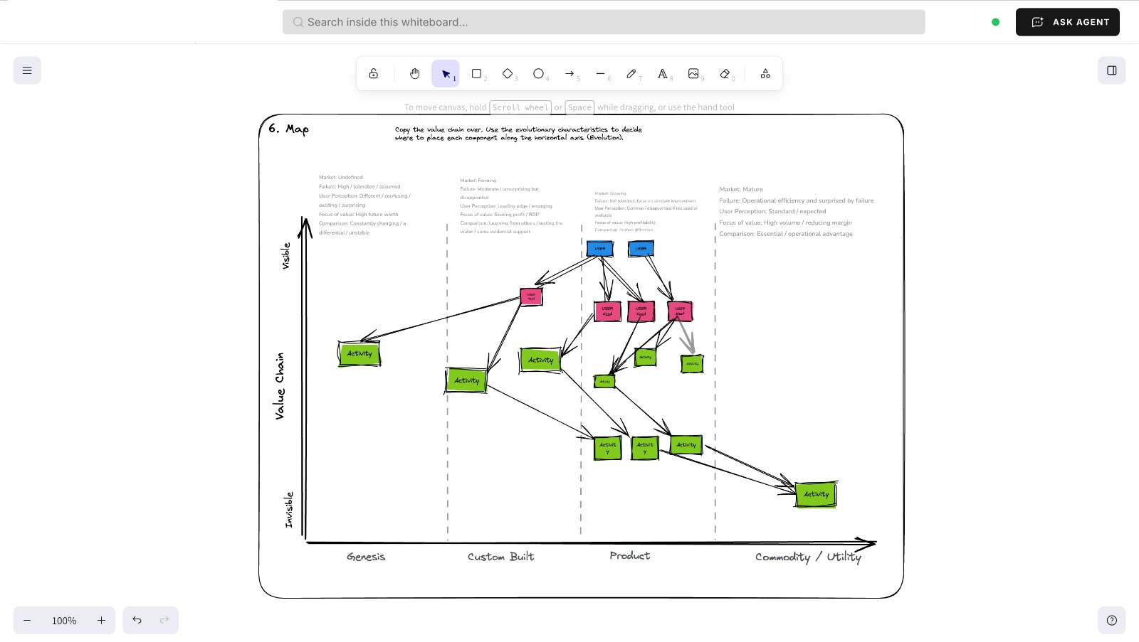 Whiteboard — product app screenshot placeholder